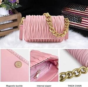 Quilted Handbags for Women Crossbody 